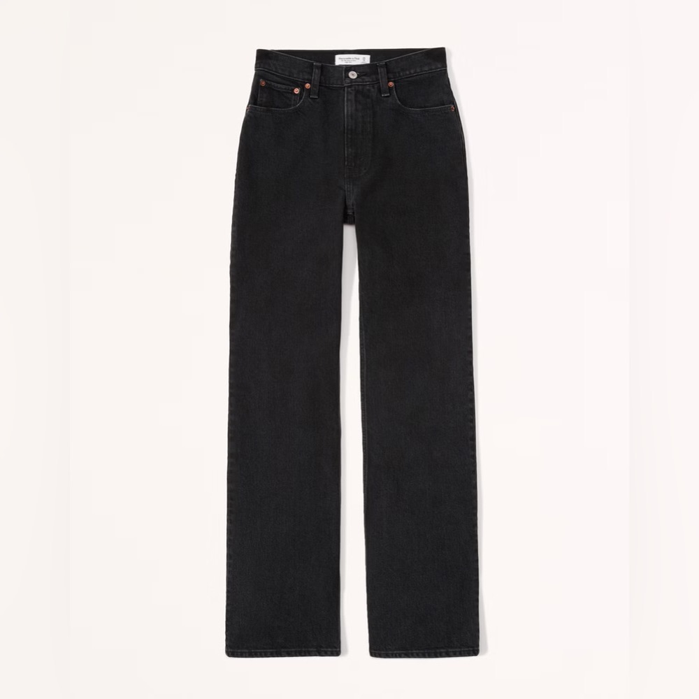 90s black denim Abercrombie + Fitch